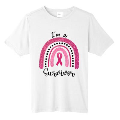 Im a Survivor Breast Cancer Survivor Gifts Tall Fusion ChromaSoft Performance T-Shirt