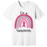 Im a Survivor Breast Cancer Survivor Gifts Premium T-Shirt