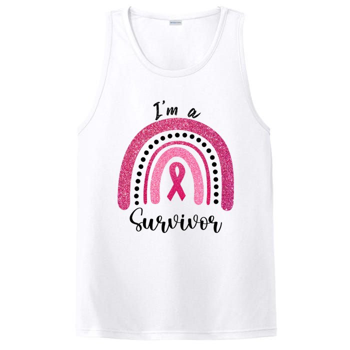 Im a Survivor Breast Cancer Survivor Gifts PosiCharge Competitor Tank