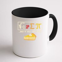 I Ate Some Pie And It Was Delicious Pi Day Math Pun Coffee Mug