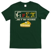 I Ate Some Pie And It Was Delicious Pi Day Math Pun T-Shirt