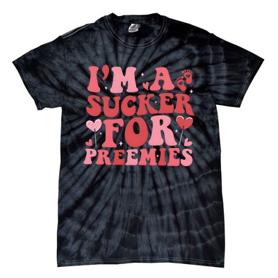 IM A Sucker For Freemies Neonatal Icu Nurse Tie-Dye T-Shirt