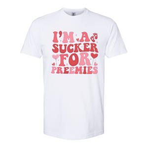 IM A Sucker For Freemies Neonatal Icu Nurse Softstyle® CVC T-Shirt