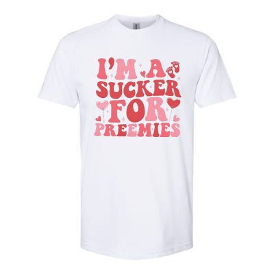 IM A Sucker For Freemies Neonatal Icu Nurse Softstyle® CVC T-Shirt