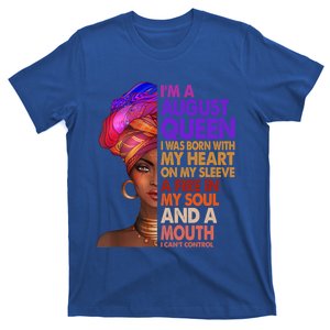 Im A September Black Virgo Libra Queen Birthday Funny Gift T-Shirt