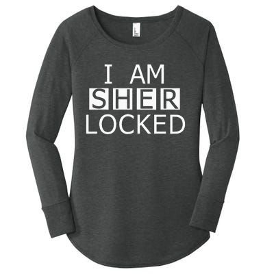 I AM SHER LOCKED Women's Perfect Tri Tunic Long Sleeve Shirt