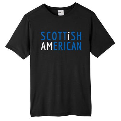 I Am Scottish American Gift Scotland And America Pride Gift Tall Fusion ChromaSoft Performance T-Shirt