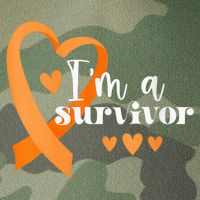 I'M A Survivor _ Multiple Sclerosis Awareness Legacy Tie Dye Trucker Hat