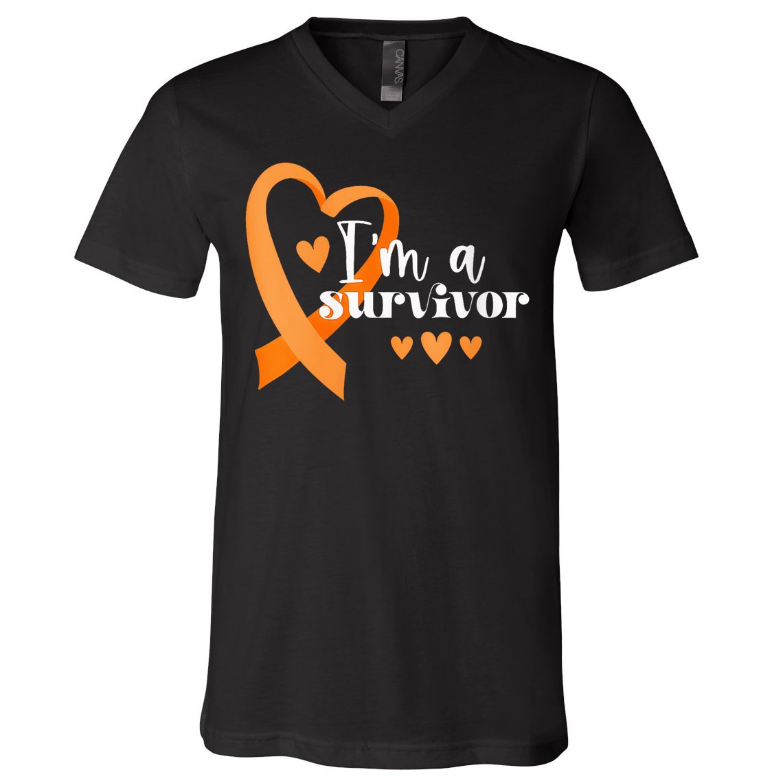 I'M A Survivor _ Multiple Sclerosis Awareness V-Neck T-Shirt