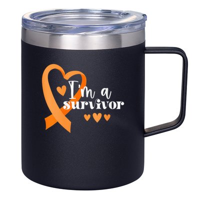 I'M A Survivor _ Multiple Sclerosis Awareness 12oz Stainless Steel Coffee Mug