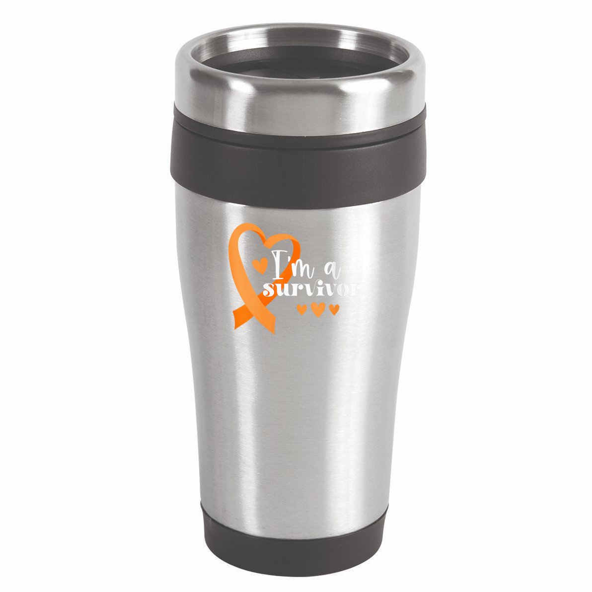 I'M A Survivor _ Multiple Sclerosis Awareness 16oz Travel Tumbler