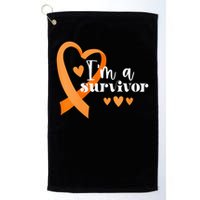 I'M A Survivor _ Multiple Sclerosis Awareness Golf Towel