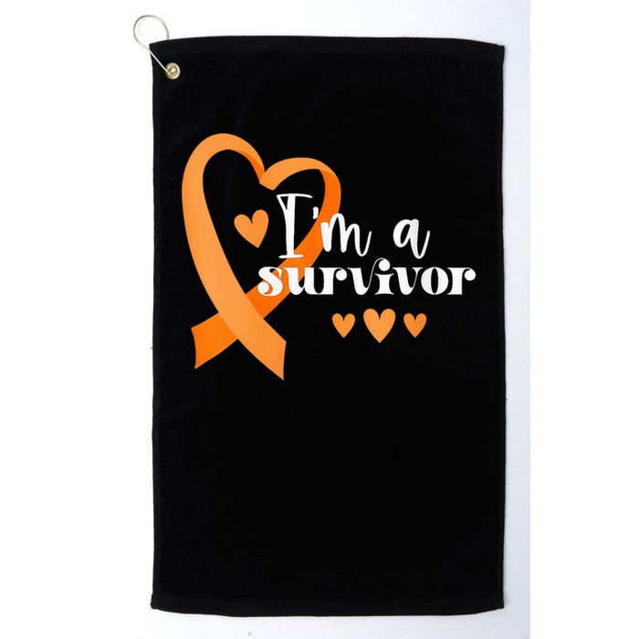 I'M A Survivor _ Multiple Sclerosis Awareness Golf Towel