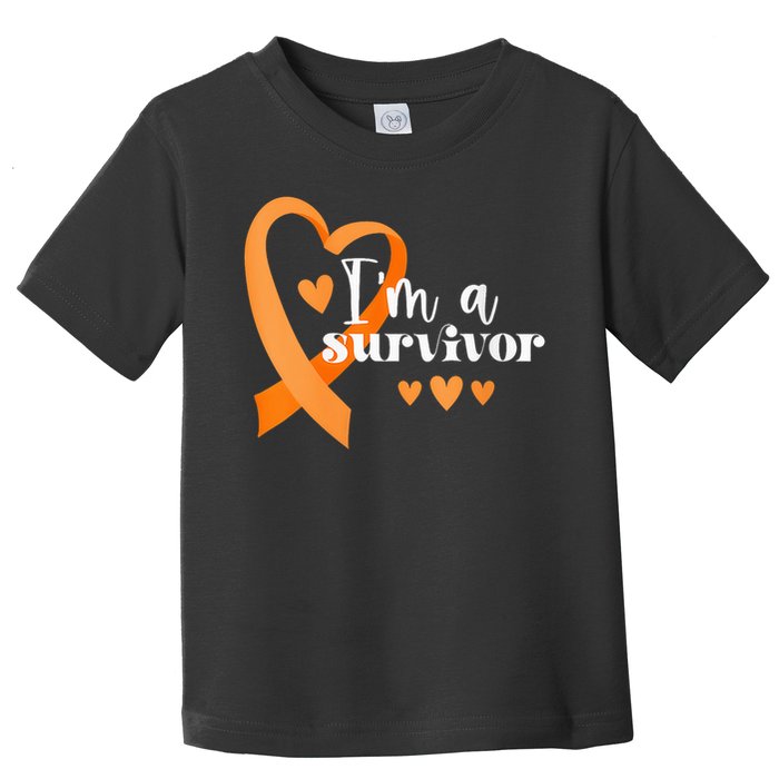 I'M A Survivor _ Multiple Sclerosis Awareness Toddler T-Shirt