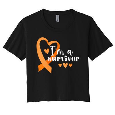 I'M A Survivor _ Multiple Sclerosis Awareness Crop Top