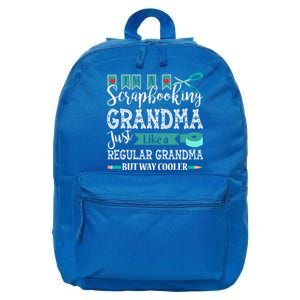 Im A Scrapbooking Grandma Great Grandma Tee For Mothers Day Gift 16 in Basic Backpack