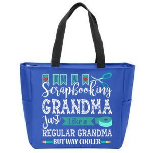 Im A Scrapbooking Grandma Great Grandma Tee For Mothers Day Gift Zip Tote Bag