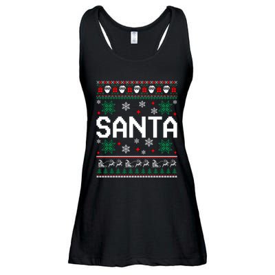 I Am So Good Santa Came Twice Couples Matching Christmas Ladies Essential Flowy Tank