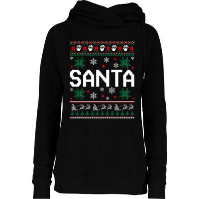 I Am So Good Santa Came Twice Couples Matching Christmas Womens Funnel Neck Pullover Hood