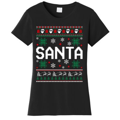 I Am So Good Santa Came Twice Couples Matching Christmas Women's T-Shirt