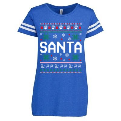 I Am So Good Santa Came Twice Couples Matching Christmas Enza Ladies Jersey Football T-Shirt