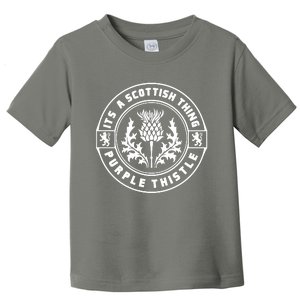 ItS A Scottish Thing Purple Thistle Toddler T-Shirt