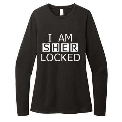 I AM SHER LOCKED Womens CVC Long Sleeve Shirt