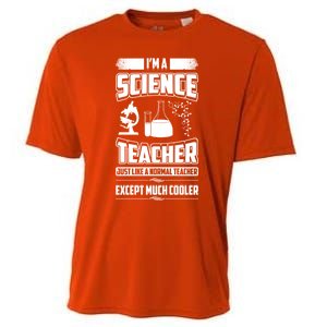 IM A Science Teacher Teacher Gift Cooling Performance Crew T-Shirt