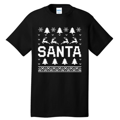 I Am So Good Santa Came Twice Ugly Xmas Sweaters Tall T-Shirt