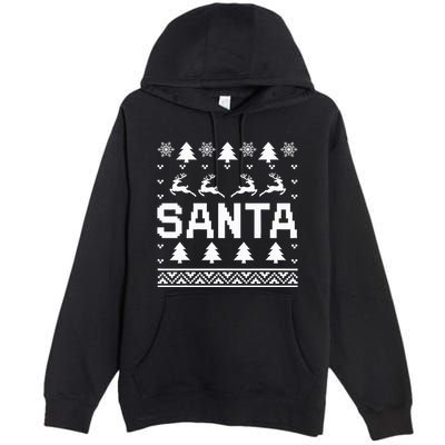 I Am So Good Santa Came Twice Ugly Xmas Sweaters Premium Pullover Hoodie