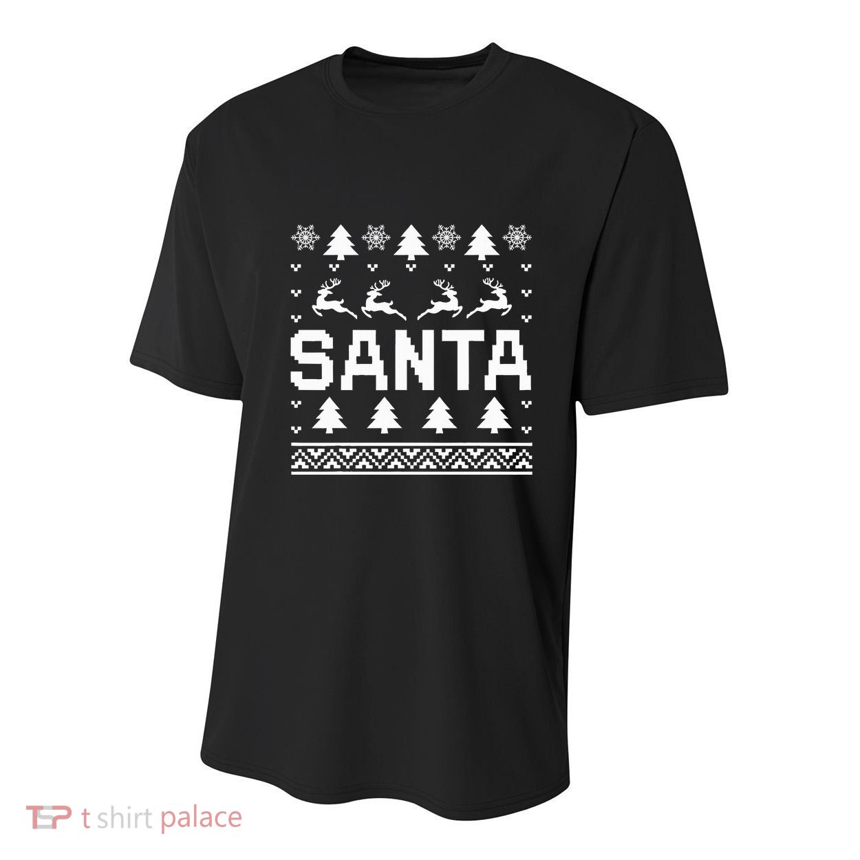 I Am So Good Santa Came Twice Ugly Xmas Sweaters Youth Performance Sprint T-Shirt