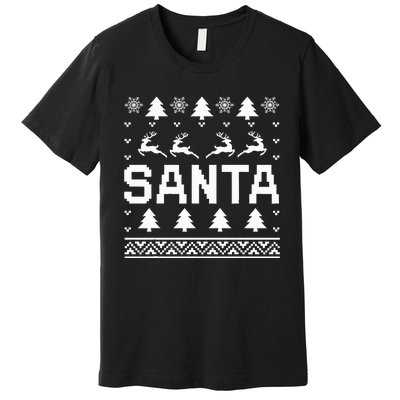 I Am So Good Santa Came Twice Ugly Xmas Sweaters Premium T-Shirt