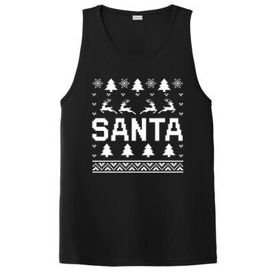 I Am So Good Santa Came Twice Ugly Xmas Sweaters PosiCharge Competitor Tank