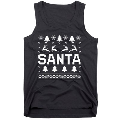 I Am So Good Santa Came Twice Ugly Xmas Sweaters Tank Top