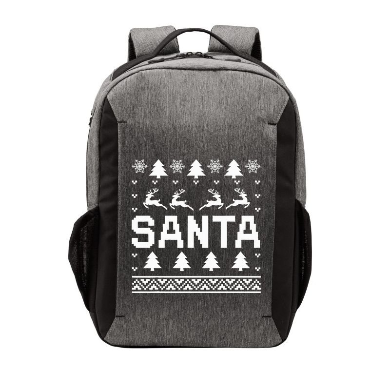 I Am So Good Santa Came Twice Ugly Xmas Sweaters Vector Backpack