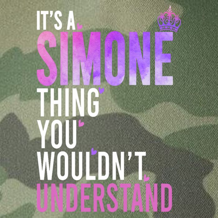 ItS A Simone Thing You WouldnT Understand Name Simone Legacy Tie Dye Trucker Hat