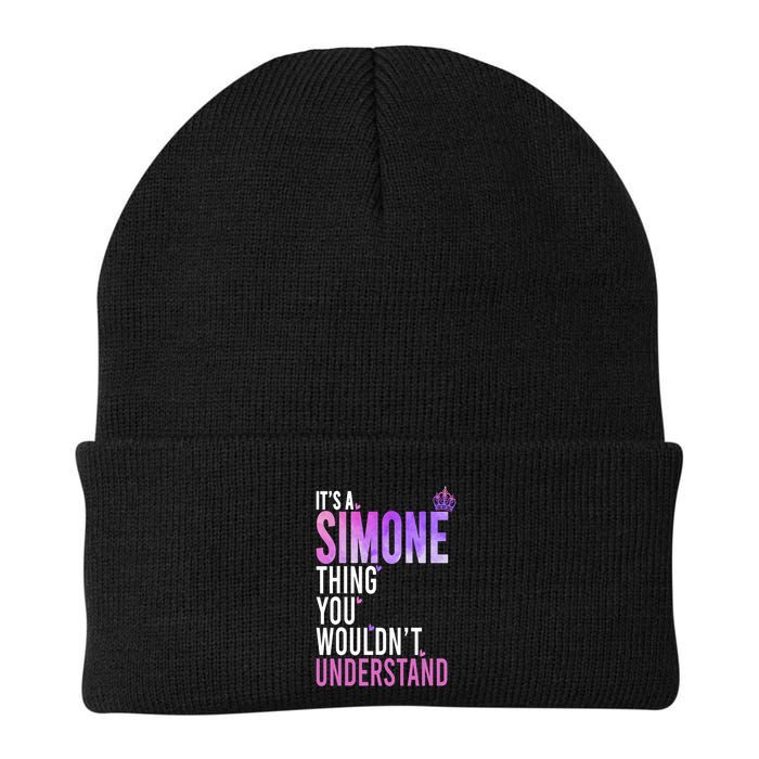 ItS A Simone Thing You WouldnT Understand Name Simone Beanie
