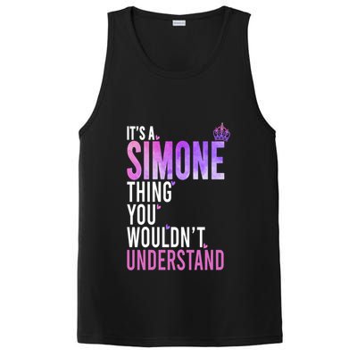 ItS A Simone Thing You WouldnT Understand Name Simone PosiCharge Competitor Tank
