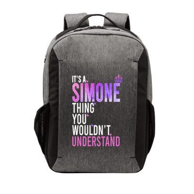 ItS A Simone Thing You WouldnT Understand Name Simone Vector Backpack