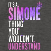 ItS A Simone Thing You WouldnT Understand Name Simone Vector Backpack