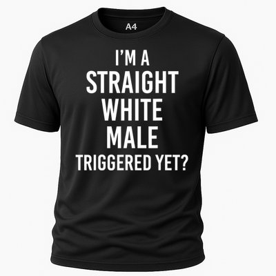 IM A Straight White Male Triggered Yet Funny Cooling Performance Crew T-Shirt