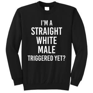 IM A Straight White Male Triggered Yet Funny Sweatshirt