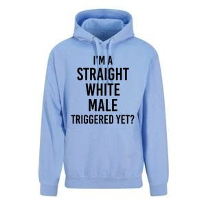 IM A Straight White Male Triggered Yet Funny Unisex Surf Hoodie