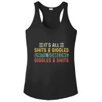 ItS All Shits And Giggles Until Someone Giggles And Shits Ladies PosiCharge Competitor Racerback Tank