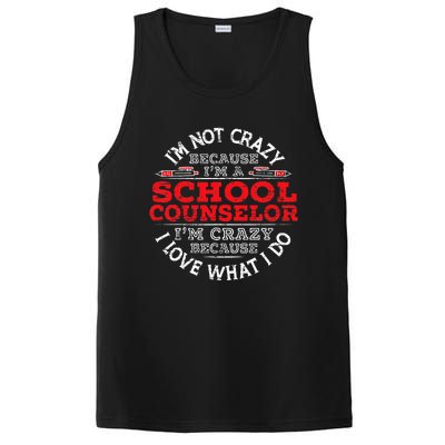 I'm A School Counselor Student Counseling Priofession PosiCharge Competitor Tank