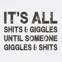Its All Shit And Giggle Funny Until Someone Giggles And Shits Wool Snapback Cap