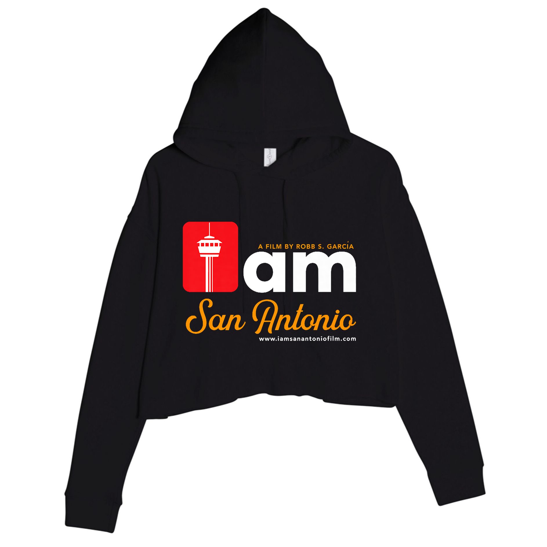 I Am San Antonio Premium Crop Fleece Hoodie