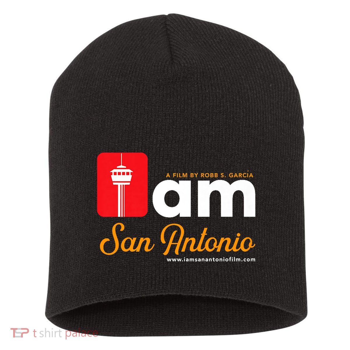 I Am San Antonio Premium Short Acrylic Beanie