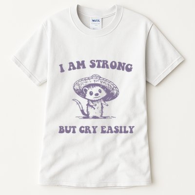 I Am Strong But Cry Easily Retro Tall T-Shirt