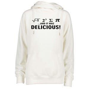 I Ate Some Pie And It Was Delicious Funny Sayings Gift Womens Funnel Neck Pullover Hood